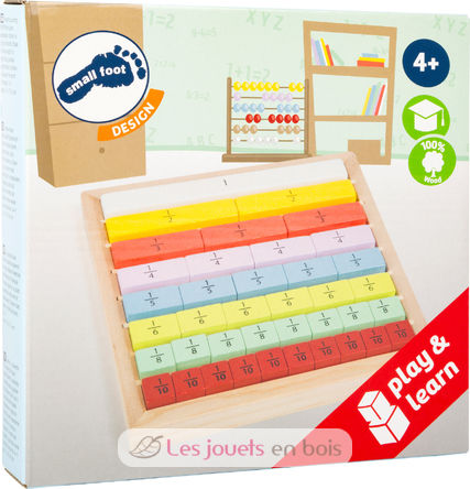 Juego educativo Fracciones LE11166 Small foot company 3