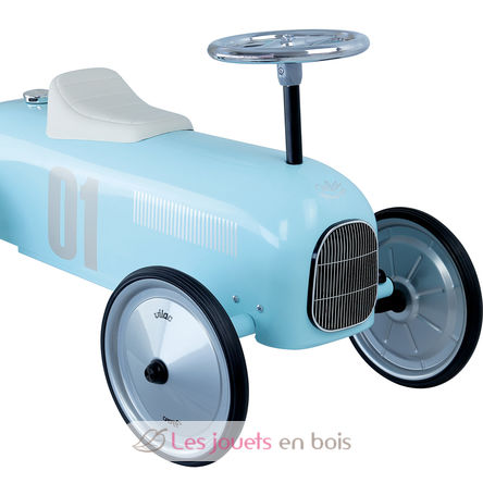Correpasillos coche vintage azul 76 x 38 x 40 cm V1124 Vilac 3
