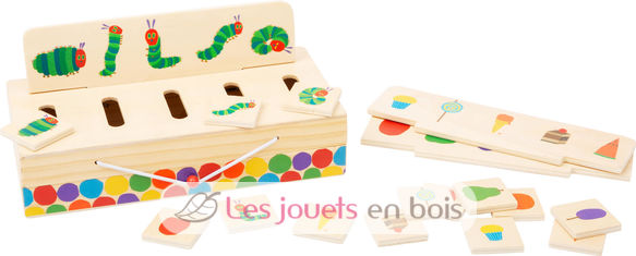 Caja clasificación de imágenes La Oruga Glotona LE11342 Small foot company 3