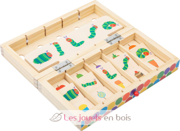 Caja clasificación de imágenes La Oruga Glotona LE11342 Small foot company 2