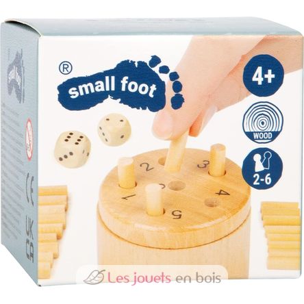 Juego de dados 6 fuera LE11365 Small foot company 5