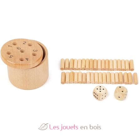 Juego de dados 6 fuera LE11365 Small foot company 3