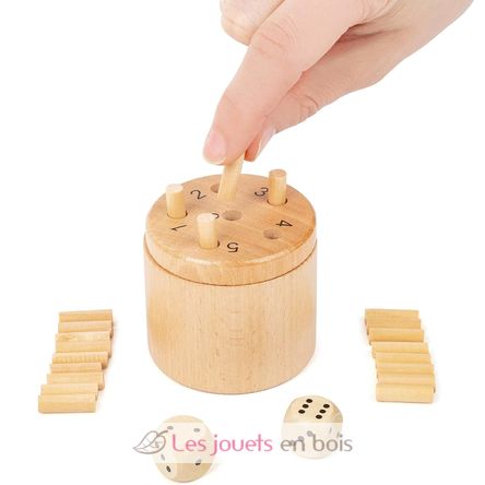 Juego de dados 6 fuera LE11365 Small foot company 2