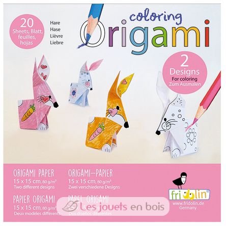 Coloring Origami - Liebre FR-11381 Fridolin 1