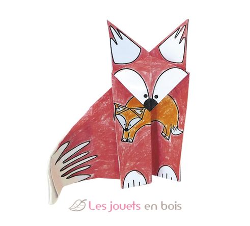 Coloring Origami - Zorro FR-11382 Fridolin 2