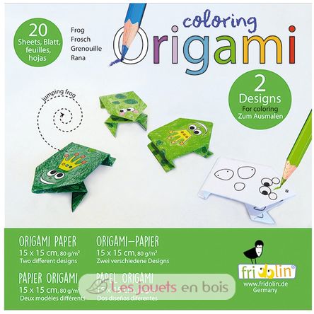 Coloring Origami - Rana FR-11383 Fridolin 1