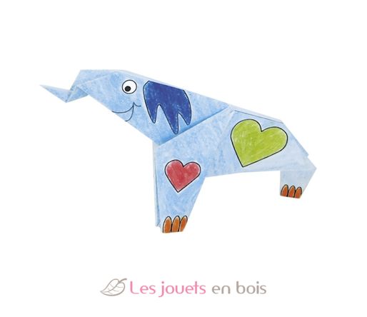 Coloring Origami - Elefante FR-11386 Fridolin 3