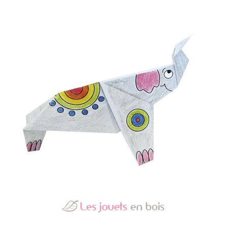 Coloring Origami - Elefante FR-11386 Fridolin 4