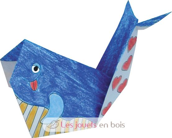 Coloring Origami - Ballena FR-11388 Fridolin 2