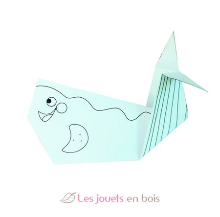 Coloring Origami - Ballena FR-11388 Fridolin 4