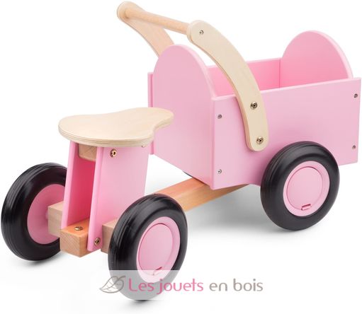 Correpasillos de madera rosa de 66,5 x 36 x 38 cm NCT-11404 New Classic Toys 2