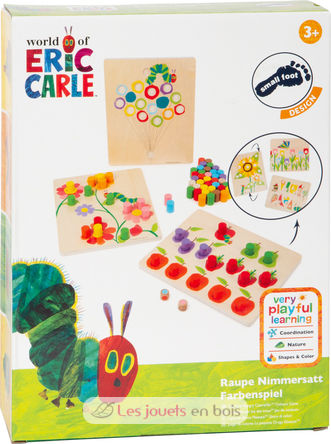 Juego de colores La Oruga Glotona LE11431 Small foot company 6