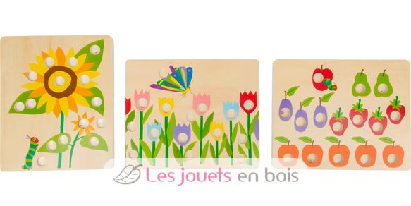 Juego de colores La Oruga Glotona LE11431 Small foot company 3