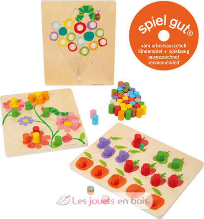 Juego de colores La Oruga Glotona LE11431 Small foot company 7