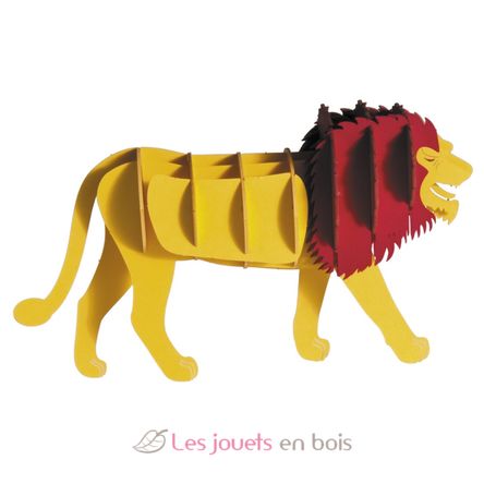 Modelo 3D de papel león FRI-11620 Fridolin 1