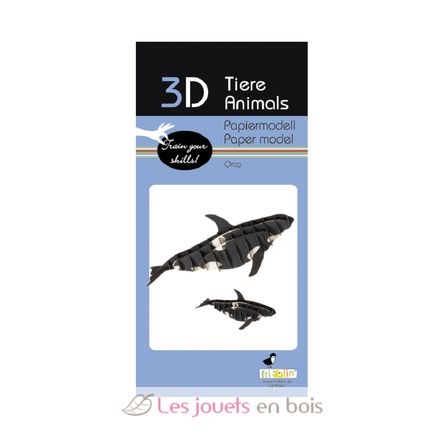 Modelo 3D de papel Orca FR-11634 Fridolin 2