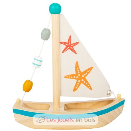 Juguete acuático Barco de vela Estrella de mar LE11658 Small foot company 2