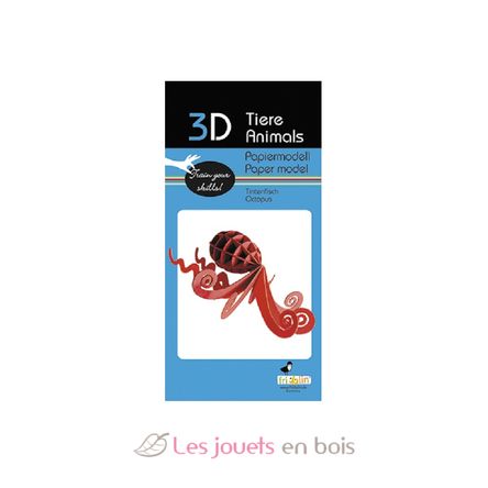 Modelo 3D de papel chipirón FR-11659 Fridolin 2