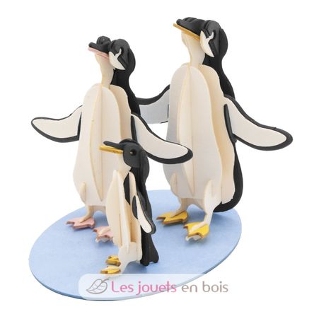 Modelo 3D de papel Familia de pingüinos FI-11672 Fridolin 1