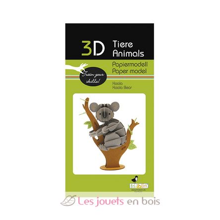 Modelo 3D de papel Oso Koala FRI-11681 Fridolin 1