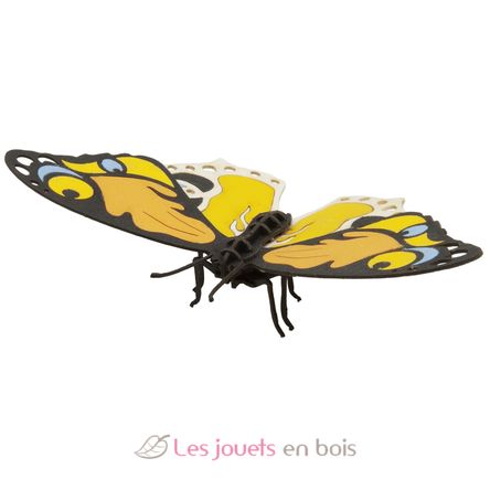 Modelo 3D de papel mariposa colorida FRI-11719 Fridolin 2