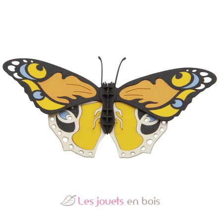 Modelo 3D de papel mariposa colorida FRI-11719 Fridolin 1