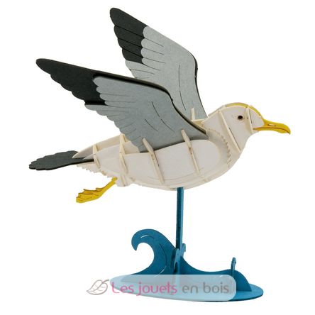 Modelo 3D de papel gaviota FRI-11763 Fridolin 1