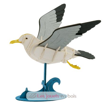 Modelo 3D de papel gaviota FRI-11763 Fridolin 2