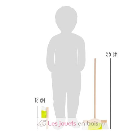 Set de limpieza con escoba LE11767 Small foot company 3