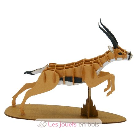Modelo 3D de papel gacela FRI-11769 Fridolin 2