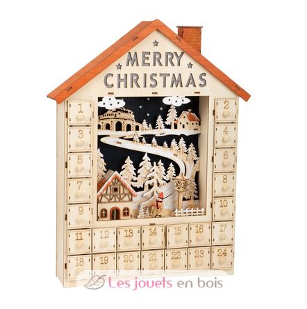 Calendario de Adviento Feliz Navidad LE11788 Small foot company 1