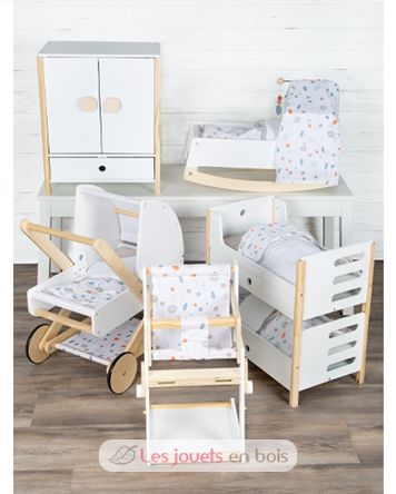 Cama Litera para Muñecas Little Button LE11811 Small Foot company 9