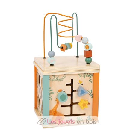 Cubo de motricidad Safari LE11960 Small foot company 2