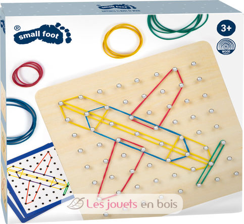 Geoboard de madera LE11977 Small foot company 6