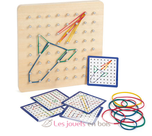 Geoboard de madera LE11977 Small foot company 1