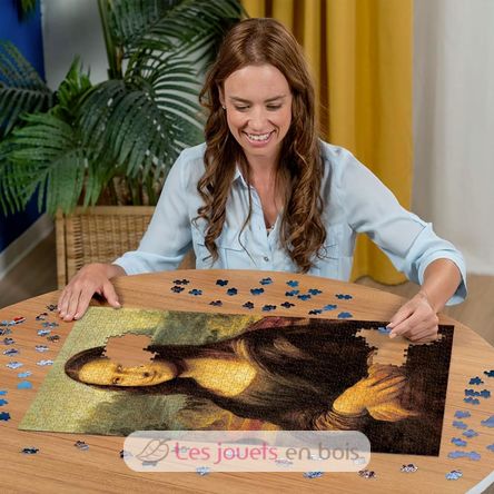 Puzzle La Mona Lisa 1000 piezas RAV12000058 Ravensburger 2