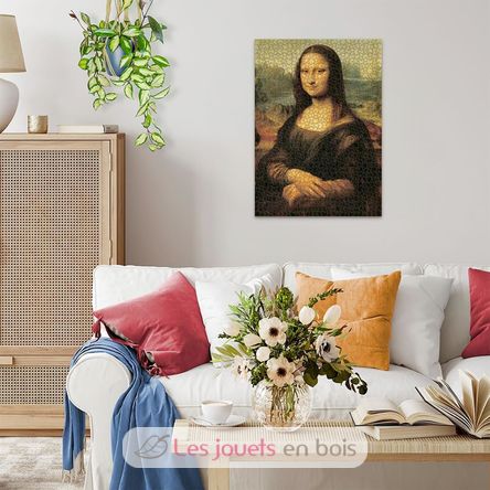 Puzzle La Mona Lisa 1000 piezas RAV12000058 Ravensburger 4