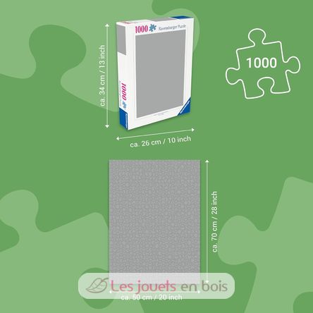 Puzzle Terraza de café por la noche 1000 piezas RAV12000060 Ravensburger 3