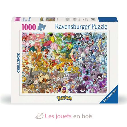 Pokemon Challenge Puzzle 1000 pzs RAV-120004608 Ravensburger 1