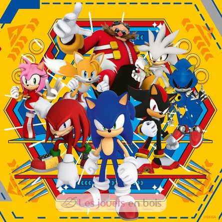 Puzzle Las aventuras de Sonic 3x49 pcs RAV12001133 Ravensburger 2