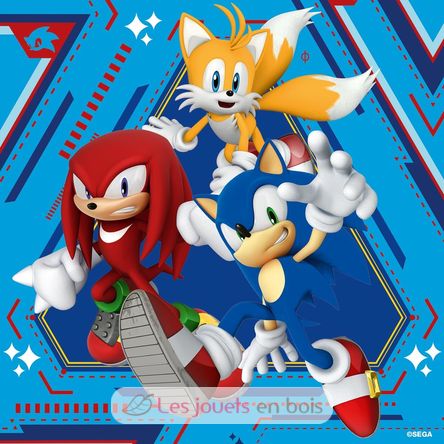 Puzzle Las aventuras de Sonic 3x49 pcs RAV12001133 Ravensburger 3