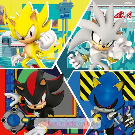Puzzle Las aventuras de Sonic 3x49 pcs RAV12001133 Ravensburger 4