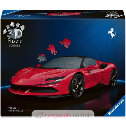Puzzle 3D Ferrari SF90 Stradale 108 piezas RAV12008041 Ravensburger 1