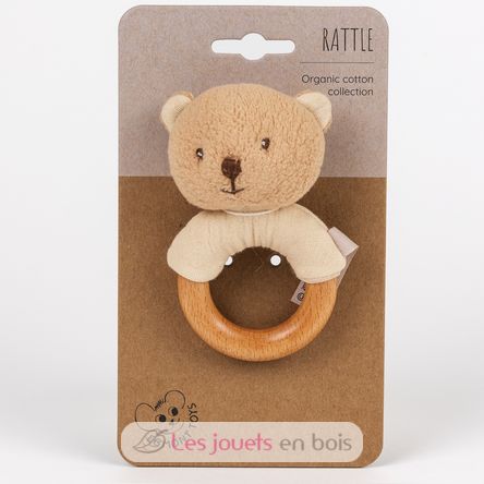 Sonajero de madera Marcel el oso EG120804 Egmont Toys 5