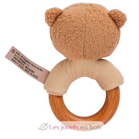 Sonajero de madera Marcel el oso EG120804 Egmont Toys 2