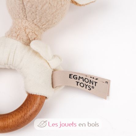 Sonajero de madera Leonie la jirafa EG120810 Egmont Toys 4
