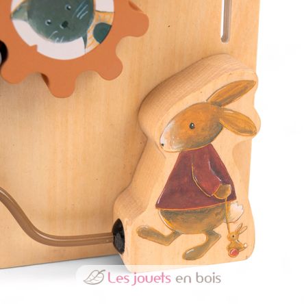 Panel de actividades de madera para bebés EG120952 Egmont Toys 4
