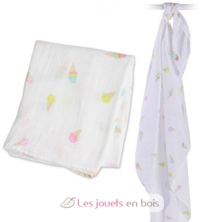 Pañal de muselina - Helado LLJ-121-000-025 Lulujo 2