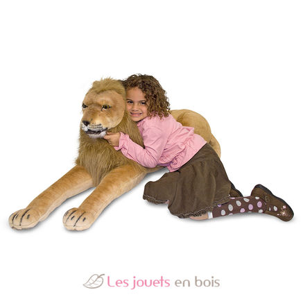 León de peluche gigante de 1,30 m MD12102 Melissa & Doug 4