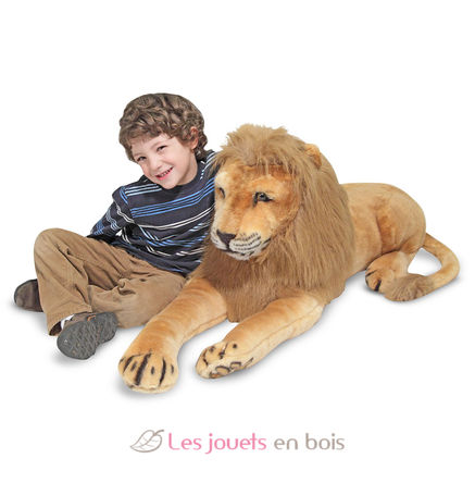 León de peluche gigante de 1,30 m MD12102 Melissa & Doug 3